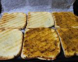 Foto del paso 3 de la receta Cuadraditos de pan de molde con ensaladas individuales