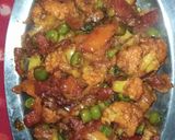 गोभी और गाजर, मटर की सब्जी ‌ रेसिपी चरण 3 फोटो