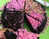 Foto langkah ke 5 dari resep Brownis kukus oreo.