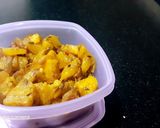 आलू प्याज़ की सब्जी (Aloo pyaz ki sabzi recipe in hindi) रेसिपी चरण 3 फोटो