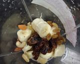केला डेट्स मिल्कशेक रेसिपी चरण 1 फोटो