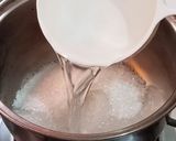 A picture of step 1 of Lemon Sugar Syrup.