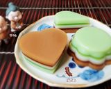 Hình bước làm 10 của món RAU CÂU lá dứa-sữa dừa-cà phê