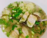Hình bước làm 3 của món Canh bắp cải cuộn thịt