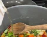 A picture of step 1 of Chicken Afritada Menudo.