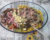 Pas rețetă Salată de cereale rece 5 fotografie