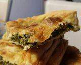 A picture of step 6 of Mom’s Spanakopita.