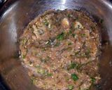 A picture of step 3 of spicy chicken burgers.
