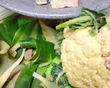 Foto langkah ke 1 dari resep Tumis Kembang Kol Daun Kencur.