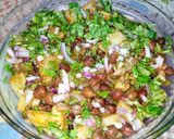 A picture of step 11 of Memoni Black Chickpea And Potato Chaat.