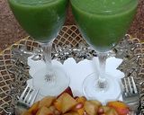 A picture of step 2 of Hariyali Healthy Juice With Fruits.