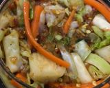 A picture of step 7 of Kimchi.