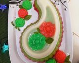 عکس مرحله 1 از دستور ژله بته جقه یلدایی
