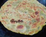 A picture of step 5 of Spinach Lachha Parathas.