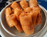 A picture of step 5 of Chả Giò (Vietnamese Fried Spring Rolls).