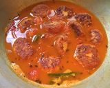 A picture of step 10 of Chena / Paneer Kofta Curry.