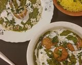स्टफ बनाना कोफ्ता विथ पालक ग्रेवी (पनीर, मूंगफली) स्टफिन्ग रेसिपी चरण 8 फोटो