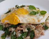 รูปขั้นตอนการทำที่ 3 ของ ข้าวผัดกะเพรา&ไข่ดาว