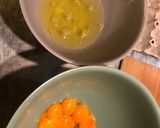 Piskótatekercs 🤫🍑🍓 recept fázis 1 fotója