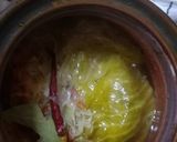 Töltött káposzta cserépedényben recept fázis 4 fotója
