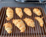 Foto del paso 3 de la receta Mini croissants de mantequilla sin lactosa y coquitos caseros