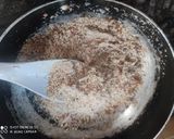 A picture of step 3 of Peanut Coconut Burfi.