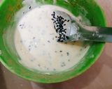Hình bước làm 2 của món Khoai lang kén mè đen