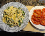 Foto del paso 5 de la receta: Revuelto de espárragos y setas shimeji con tomates