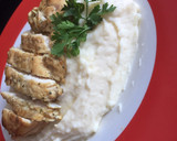 Foto del paso 5 de la receta: Pollo en puré de papas