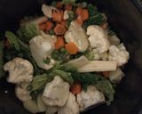 Zöldségleves recept fázis 1 fotója