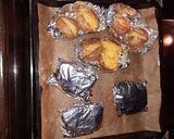 Marha steak töltött krumplival és paprika salátával recept fázis 2 fotója