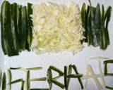 Nigeria's flag veggies recipe step 4 photo