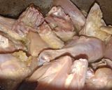 A picture of step 3 of Chicken Aloo Recipe.