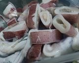 Gambar langkah 4 resipi Seafood Masak Tempoyak.