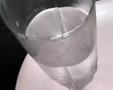 A picture of step 2 of Litchi sabja seeds drinks.