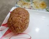 A picture of step 4 of Mutton Nargasi koftay.