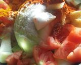 A picture of step 3 of Dudhi batata bhaji(bottle gourd potato curry).