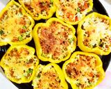 A picture of step 5 of Stuffed cheese capsicum.
