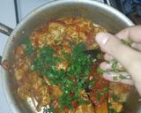 A picture of step 8 of Egg chilli(Indo-chinese).