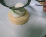 Foto langkah ke 7 dari resep Bolu Susu Kukus Stroberi.