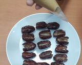 Foto langkah ke 2 dari resep Cokur (Coklat Kurma) Selai Kacang.