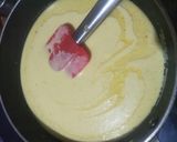 A picture of step 2 of Kesari - Custard Malai laddu.