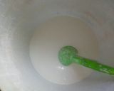 A picture of step 1 of Rice pan cake (masa).