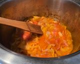 Lecsós pirított pulykamáj recept fázis 8 fotója