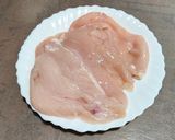 Foto del paso 1 de la receta: Brochetas de pollo con verduritas y arándanos