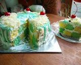 Foto langkah ke 6 dari resep Bolu jadul Checkerboard cake.