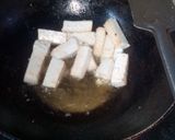 A picture of step 1 of Palak paneer.