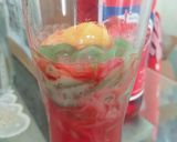 Foto langkah ke 4 dari resep Es Cendol Sirup Pisang Susu (Tape Singkong).