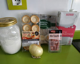 Foto del paso 1 de la receta: Mini Tartaletas rellenas de jamón