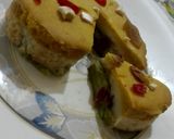 ট্রাই কালার ফ্রুট কেক (tri colour fruit cake recipe in Bengali) রেসিপির ধাপ 6 ছবি